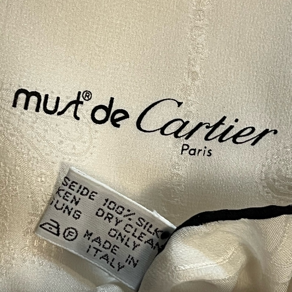 CARTIER scarf - Picture 3 of 7